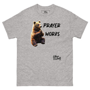 Prayer Works - Coll #1 Unisex Classic Tee - Design  On Back *Avai In 5 Colors