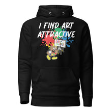 Load image into Gallery viewer, I Find Art Attractive - Ethan Palette - Coll#4 (BIG PRINT) Unisex Hoodie *Also Avail In Other Colors

