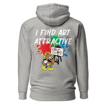 Load image into Gallery viewer, I Find Art Attractive - Ethan Palette - Coll #4.2 - Unisex Hoodie - Design On Back *Also Avail Other Colors
