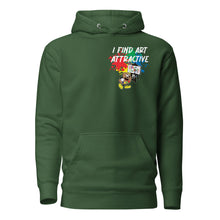 Load image into Gallery viewer, I Find Art Attractive - Ethan Palette - Coll #4.2 - Unisex Hoodie - Design On Back *Also Avail Other Colors
