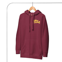 Load image into Gallery viewer, 202.C - Maroon - Gold/White Text - Design On Back/Front - Unisex Hoodie
