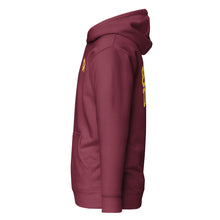 Load image into Gallery viewer, 202.C - Maroon - Gold/White Text - Design On Back/Front - Unisex Hoodie
