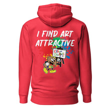 Load image into Gallery viewer, I Find Art Attractive - Ethan Palette - Coll #4.2 - Unisex Hoodie - Design On Back *Also Avail Other Colors
