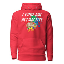 Load image into Gallery viewer, I Find Art Attractive - Art Palette - Coll #4.4 (BIG PRINT) Unisex Hoodie *Also Avail In Colors
