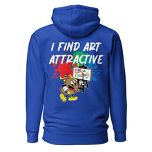 Load image into Gallery viewer, I Find Art Attractive - Ethan Palette - Coll #4.2 - Unisex Hoodie - Design On Back *Also Avail Other Colors
