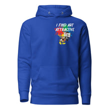 Load image into Gallery viewer, I Find Art Attractive - Ethan Palette - Coll #4.2 - Unisex Hoodie - Design On Back *Also Avail Other Colors

