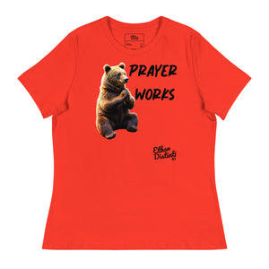 Prayer Works - (W) - Coll #1 - Women's Relaxed T-Shirt *Avail In 5 Colors