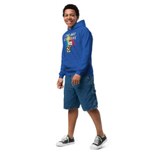 Load image into Gallery viewer, I Find Art Attractive - Ethan Palette - Coll #4.3 (Youth) Heavy Blend Hoodie * Avail In Black, Royal Blue
