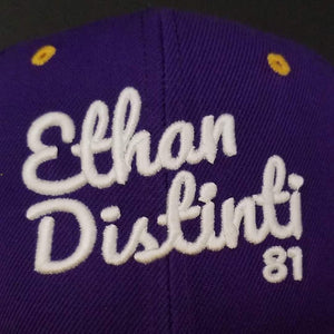 E.D.A  Signature Snapback hat