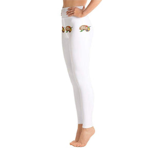 9:15 Palette - *White - Yoga Leggings