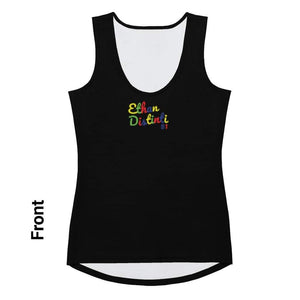 E.D.A 4 Colors Signature - Black - Women's Tank Top