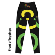 Load image into Gallery viewer, E.D.A 4 Colors Signature - Black - Wrap Around.2 - Leggings with pockets
