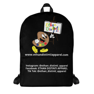 Ethan The Palette - Internet Links - Black - Backpack