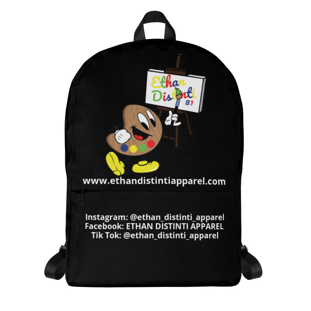Ethan The Palette - Internet Links - Black - Backpack