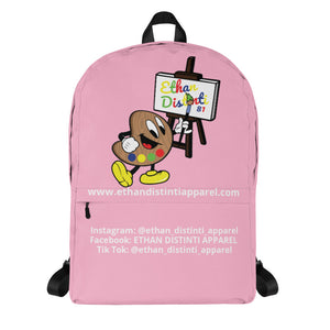 Ethan The Palette - Internet Links - Pink - Backpack