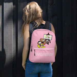 Ethan The Palette - Internet Links - Pink - Backpack