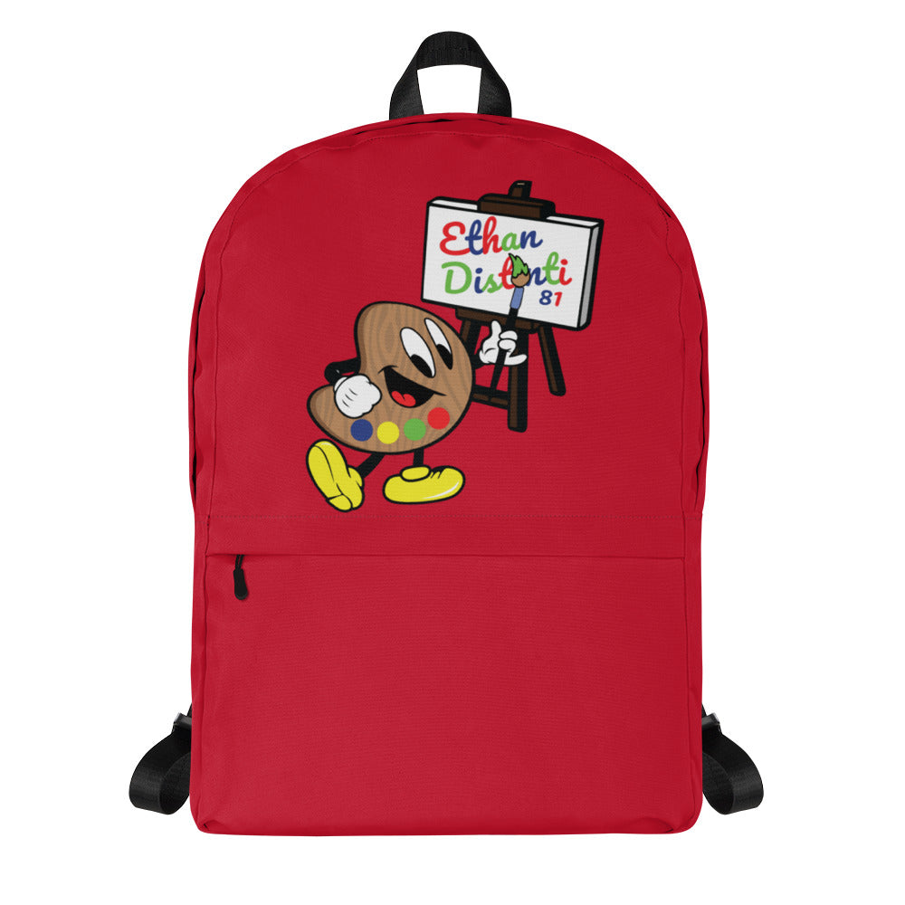 Ethan The Palette - Red - Backpack