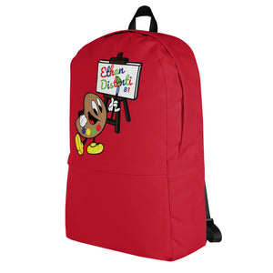 Ethan The Palette - Red - Backpack