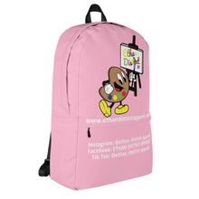 Load image into Gallery viewer, Ethan The Palette - Internet Links - Pink - Backpack
