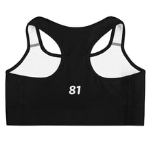 Load image into Gallery viewer, E.D.A Signature Revised  - Black - Sports bra

