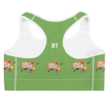 Load image into Gallery viewer, 9:15 Palette - Green - Sports bra
