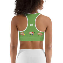 Load image into Gallery viewer, 9:15 Palette - Green - Sports bra
