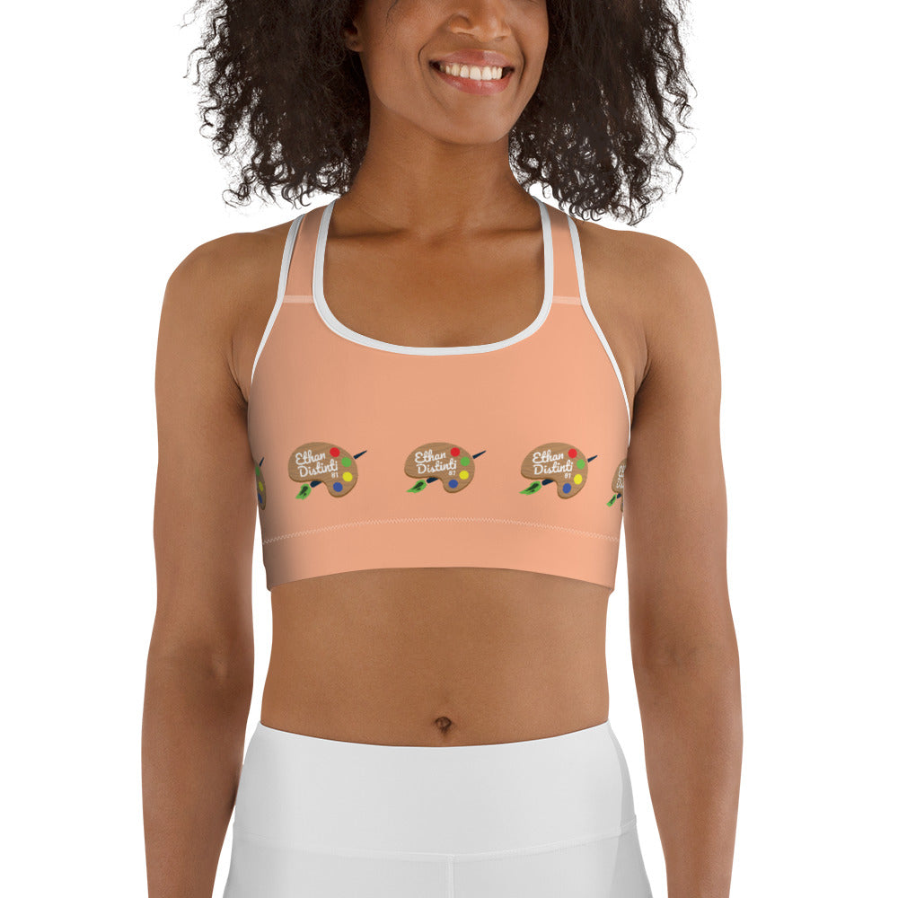 9:15 Palette - Orange 2 - Sports bra