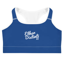 Load image into Gallery viewer, E.D.A Signature Revised - Blue 2 - Sports bra
