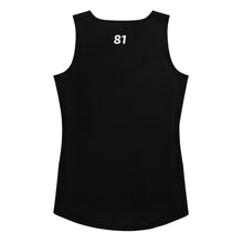 Load image into Gallery viewer, E.D.A Signature Revised - Black -  Sublimation Cut &amp; Sew Tank Top
