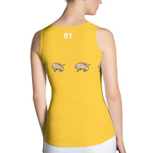 Load image into Gallery viewer, 9:15 Palette - Yellow -  Women&#39;s Tank Top
