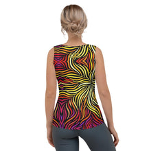 Load image into Gallery viewer, Tropic - Pacifico Font - Women&#39;s Sublimation Cut &amp; Sew Tank Top
