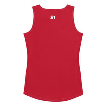 Load image into Gallery viewer, E.D.A Signature Revised - Red - Sublimation Cut &amp; Sew Tank Top
