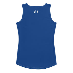 E.D.A Signature Revised - Blue 2 - Sublimation Cut & Sew Tank Top