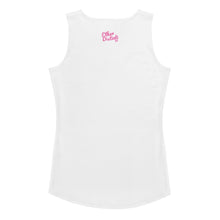 Load image into Gallery viewer, Art 102A - White - Pink Text - Women&#39;s Tank Top
