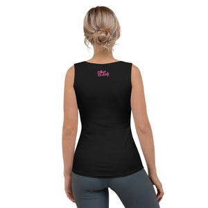 Art 101 - Black - Pink Text - Women's Tank Top