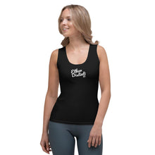 Load image into Gallery viewer, E.D.A Signature Revised - Black -  Sublimation Cut &amp; Sew Tank Top
