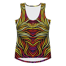 Load image into Gallery viewer, Tropic - Pacifico Font - Women&#39;s Sublimation Cut &amp; Sew Tank Top
