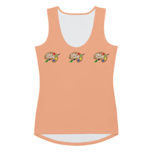 9:15 Palette - Orange 2 -  Women's Tank Top