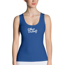 Load image into Gallery viewer, E.D.A Signature Revised - Blue 2 - Sublimation Cut &amp; Sew Tank Top
