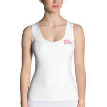 Load image into Gallery viewer, Art 102A - White - Pink Text - Women&#39;s Tank Top
