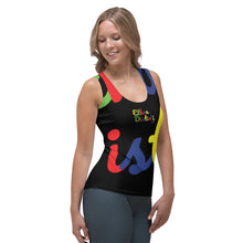 Load image into Gallery viewer, E.D.A 4 Colors Signature - Black - Wrap Around - Women&#39;s Tank Top
