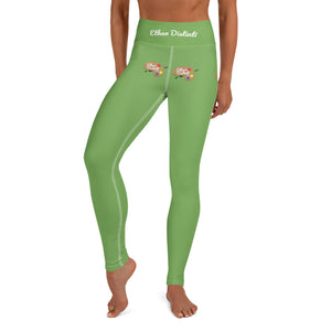 9:15 Palette - Green - Yoga Leggings