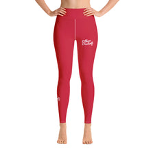 Load image into Gallery viewer, E.D.A Signature Revised - Red - Yoga Leggings
