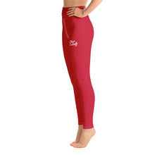 Load image into Gallery viewer, E.D.A Signature Revised - Red - Yoga Leggings
