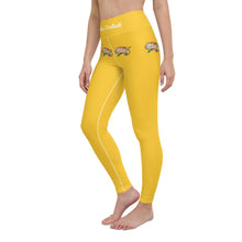 Load image into Gallery viewer, 9:15 Palette - Yellow - Yoga Leggings
