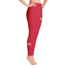 Load image into Gallery viewer, E.D.A Signature Revised - Red - Yoga Leggings
