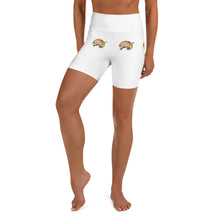 Load image into Gallery viewer, 9:15 Palette - *White - Yoga Shorts
