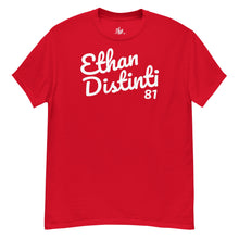 Load image into Gallery viewer, *E.D.A Signature - BIG PRINT - Red - White Text - Unisex Classic Tee
