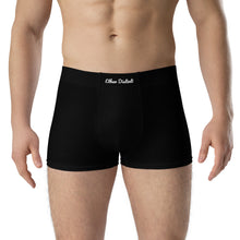 Load image into Gallery viewer, Black w/ White Pacifico font (Boxer Briefs)
