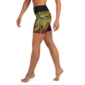 Tropic - pacifico font - Yoga Shorts